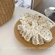 Lace scrunchy