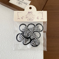 Sweet Cute Kawaii Star Heart Shaped Sceunchies for Baby Girls Mini Kawaii Hair Ties for Kids Children Hair Accessories in Stock