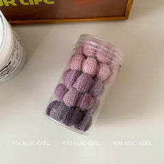 Brand New Simple Solid Color High Elastic Scunchies for Girls Stylish Sporty Style Hair Ties for Women Ladies Hair Accessories