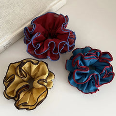 Fashion Sweet Cute Elegant Scrunchies for Baby Girls French Style Graceful Chic Hair Ties for Kids Children Hair Accessories