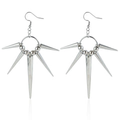 Fashion Simple Punk Spicy Minimalistic Drop Earrings for Girls Glamorous Charms Trendy Jewelry for Women Ladies Accessories