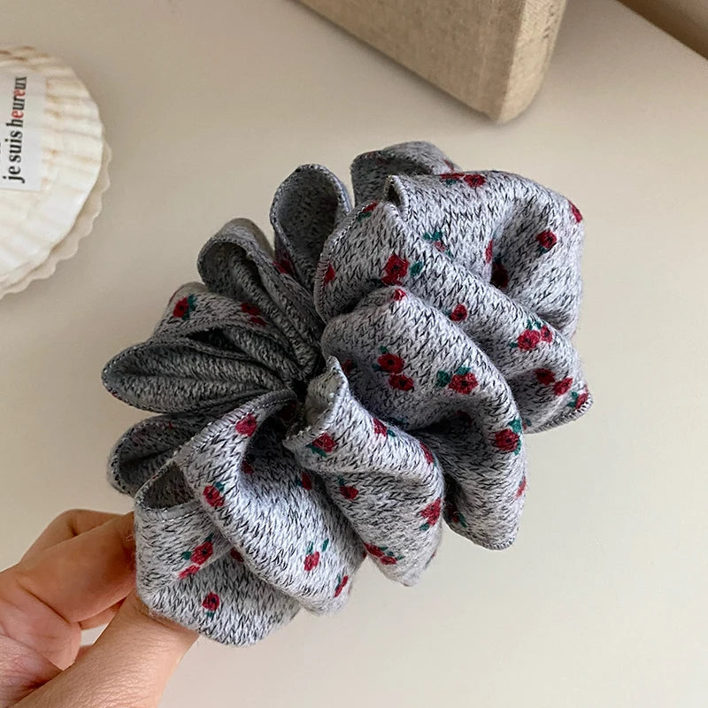 Women Blue Dots Hot Sale Winter Autumn Hair Clips Fashion Elegant High Quality in Store Banana Clips Accessories for Daily Use