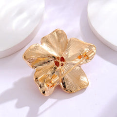 Fashion Flowers Sweet Elegant Imitation Pearl Brooches for Girls Stylish Trendy Pins Jewelry for Women Ladies Accessories