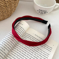 Simple Minimalistic Solid Color Head Band for Baby Girls Fashion Chic Hair Band for Kids Children Hair Accessories in Stock