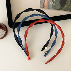 2025 Hot Sale Solid Color Thin Fashion Trendy Head Band for Girls Classic Stylish Hair Band for Women Ladies Hair Accessories