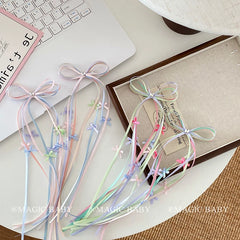 Kids Bowknot Ribbon Decorative Alligator Clips Sweet Colorful Fashion Wholesale in Stock Hairpins Accessories for Children Daily