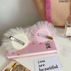 Brand New Birthday Sweet Cute Hair Clips for Girls Kids Lace Dress Shaped Haarspange for Women Ladies Teenager Hair Accessories