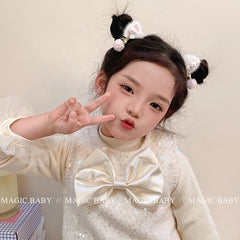 Chic Cute Sweet Kawaii Cat Hair Clips 5cm Alloy Hair Accessories for Baby Girls Teens and Children Stocked Alligators Fashion