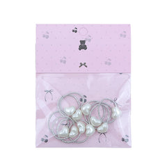 Girls Silver Heart Small Hair Ties Mini Alligator Clips Fashion Chic Simple in Stock Hair Accessories for Children Daily Causal