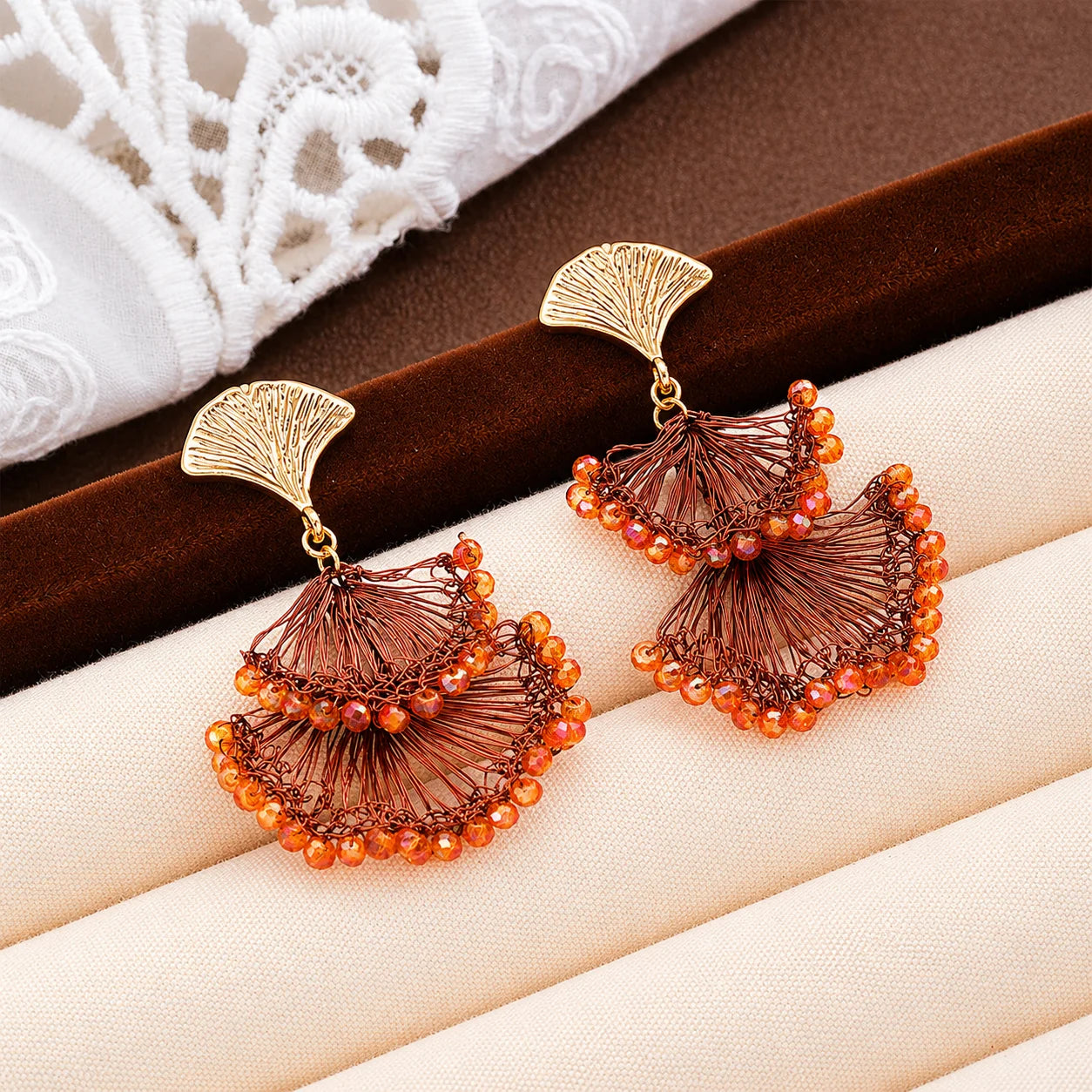 Fashion Copper Wire Crystal S925 Silver 18K Gold Plated Drop Earrings for Girls Luxury Jewelry for Women Ladies Wholesale Bulk