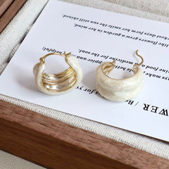 Trendy Elegant Stylish Fashion Hoop Earrings for Girls Minimalistic Refined Dainty Bold Jewelry for Women Ladies Bijuterias