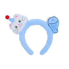 Fashion Cute Animals Cartoon Cat Puppy Head Band for Baby Girls Elegant Kawaii Fish Hair Band for Kids Child Hair Accessories