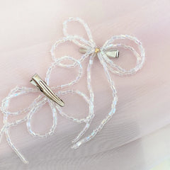 Brand New Glitter Bowknot Hair Clips for Women Sweet Cute Elegant Haarspange for Women Ladies Hair Accessories Trendy Fashion