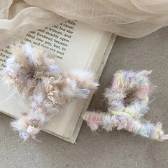 Women Hot Sale Winter Autumn Small Hair Claw Clips Warm Fashion Sweet High Quality in Store Hairpins Accessories for Causal Use