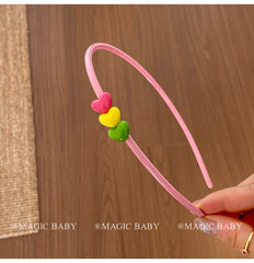 Sweet Cute Fashion Simple Star Heart Shaped Head Band for Baby Girls Kawaii Fashion Hair Band for Kids Children Hair Accessories
