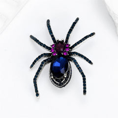 Fashionable Spider Trendy Charms Animals Brooches for Girls Stylish Glamorous Pins Jewelry for Women Ladies Accessories Chic