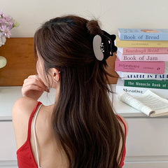 Cute Sweet Puppy Dog Shaped Acrylic Hair Claw Clips for Girls Stylish Adorable Trendy for Women Ladies Kids Hair Accessories