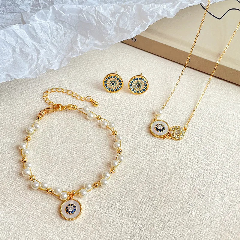 Fashion Elegant Stylish Jewelry Sets for Girls Earrings Bracelets Necklaces for Women Ladies Wholesale Bulk LOW Moq Manufacturer