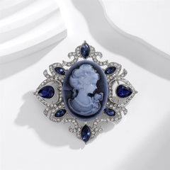 Fashion Vintage Retro Elegant Dainty Brooches for Girls Sweet Graceful Classic Pins Jewelry for Women Ladies Accessories Chic