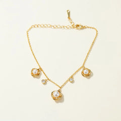 Luxury Simple Minimalistic Elegant Bracelets for Girls Charms Dainty Jewellry for Women Ladies Accessories Female Wholesale