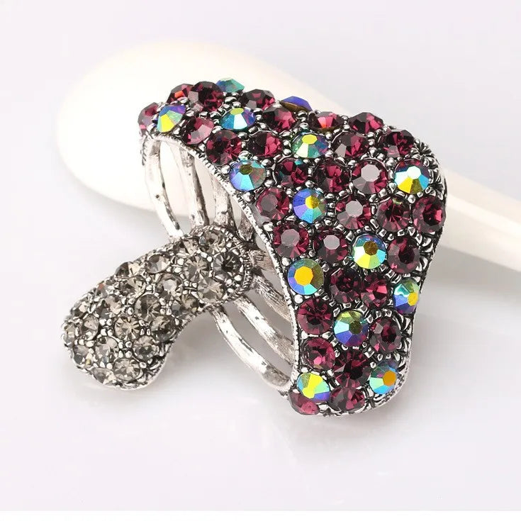 Fashion Glitter Sparkle Mushroom Sweet Brooches for Girls Trendy Stylish Elegant Jewelry for Women Ladies Accessories Wholesale