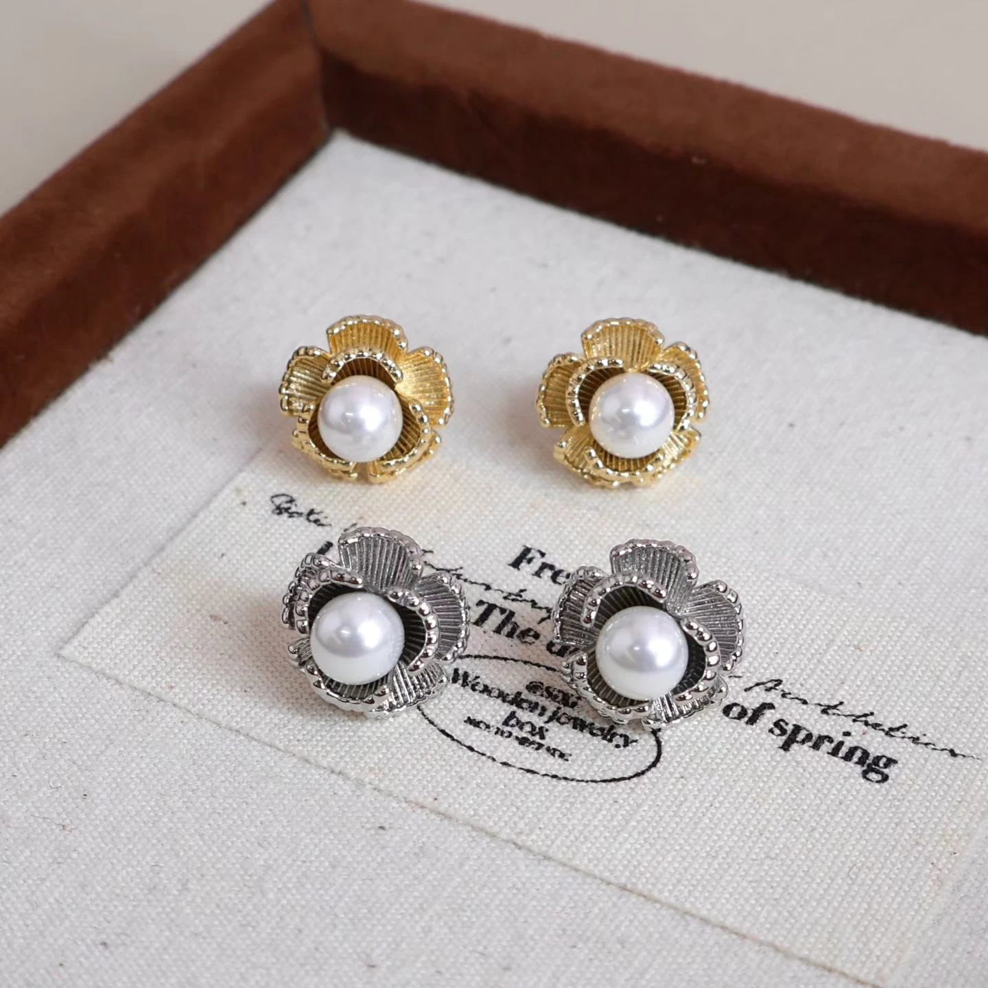 Ladies Imitation Pearl Hot Sale Mini Stud Earring Fashion Elegant Simple Graceful Wholesale Jewelry Accessories for Women Daily