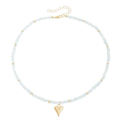 Fashion Trendy Simple Sweet Cute Heart Shaped Necklaces for Girls Minimalistic Art Deco Jewelry for Women Ladies Accessories