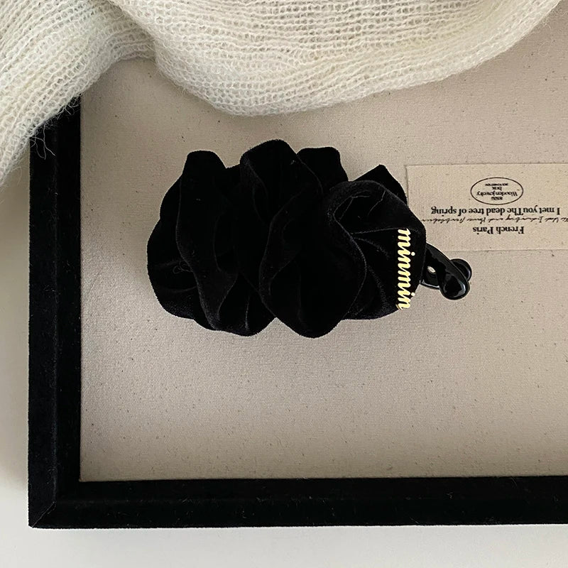 Fashion Solid Color Simple Minimalistic Hair Clips for Girls Elegant Graceful Banana Clips for Women Ladies Hair Accessories