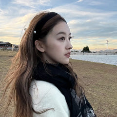 Fashion Trendy Simple Solid Color Head Band for Girls Vintage Classic Hair Band for Women Ladies Hair Accessories in Stock