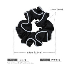 Simple Luxurious Elegant Scrunchies for Girls Fashion Chic French Style Hair Ties for Women Ladies Hair Accessories in Stock