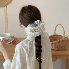 2025 Hot Sale Chic French Style Hair Ties for Women Elegant Hair Accessories for Ladies Ponytail Scrunchies for Girls & Women