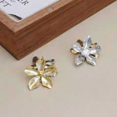 Female Star Gourd Shape Creative Design Small Stud Earring Trendy Fashion Simple High Quality Bulk Jewelry Accessories for Daily