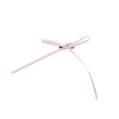 Solid Color Fashion Ribbon Bowknot Hair Clips for Baby Girls Elegant Kawaii Simple Alligator for Kids Children Hair Accessories