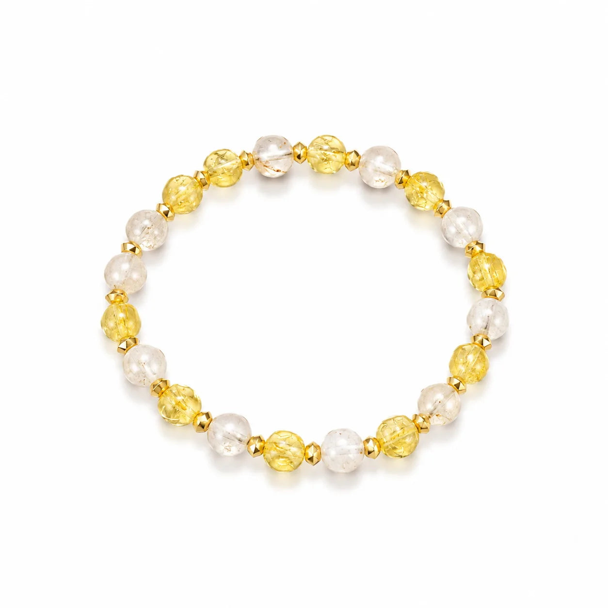 Female Yellow White Blue Crystal Energy Bracelet Simple Fashion Charms Factory Price Low MOQ in Stock Jewelry for Women Daily