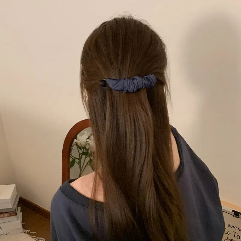 Ladies Autumn Winter Hot Sale New Design Banana Clips Elegant Fashion Chic Customized in Stock Hairpins Accessories for Office