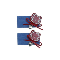 Sweet Cute Fruits Kitty Cat Button Bowknot Hair Clips for Baby Girls Animals Haarspange for Kids Children Hair Accessories