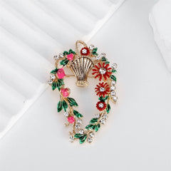 Fashion Sunflowers Sweet Trendy Brooches for Girls Elegant Glamorous Charms Pins Jewelry for Women Ladies Accessories Wholesale