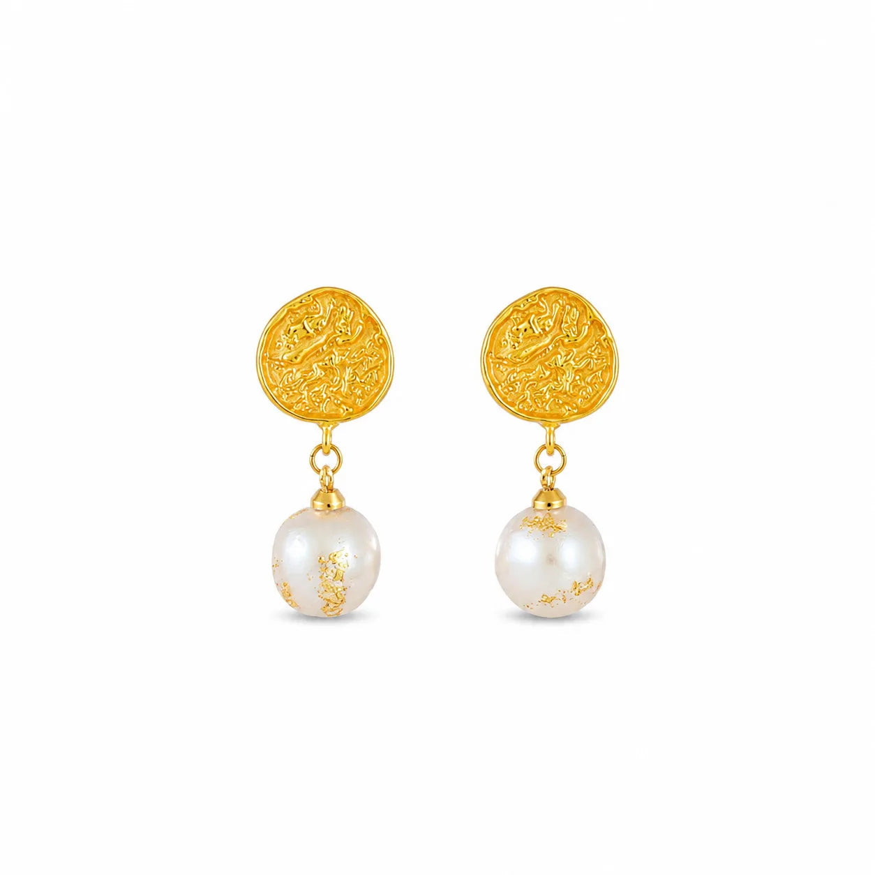 Ladies Green Yellow Baroque Pearl S925 Silver Drop Earring Elegant Vintage Trendy Low MOQ in Stock Jewelry for Women Causal