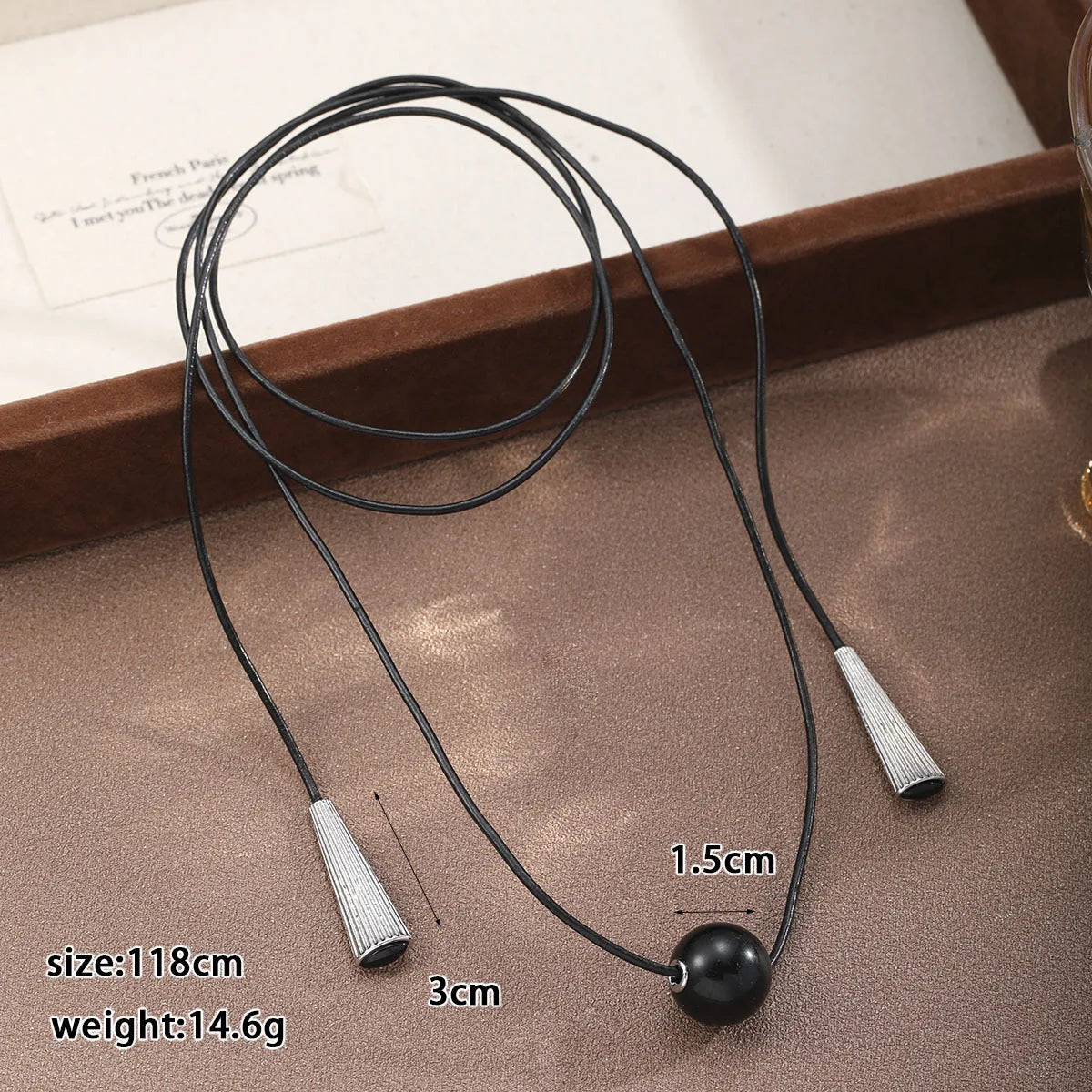 Fashion Marquise Tiger Eye Stone Alloy Necklaces for Women Men Simple Jewelry Wholesale China Manufacturer Low MOQ Trendy