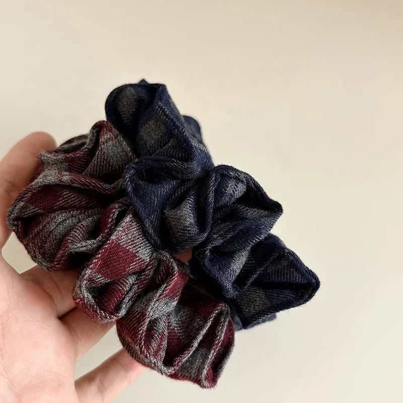 Fashion Simple Minimalistic PU Scrunchies for Girls Sweet Elegant Hair Ties for Women Ladies Hair Accessories Chinese Supplier