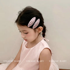 Cute Sweet Hair Clips for Baby Girls Kawaii Fashion Bowknot Polka Dot Alligators for Kids Children Teenagers Hair Accessories