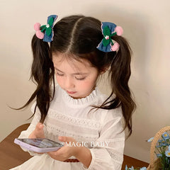 Fashion Bowknot Cute Sweet Hair Clips for Baby Girls Kawaii Classic Elegant Alligators for Kids Children Hair Accessories Chic