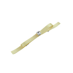 2025 Brand New Solid Color Yellow Bowknot Hair Clip for Girls Sweet Fashion Trendy Elegant Haarspange for Women Hair Accessories