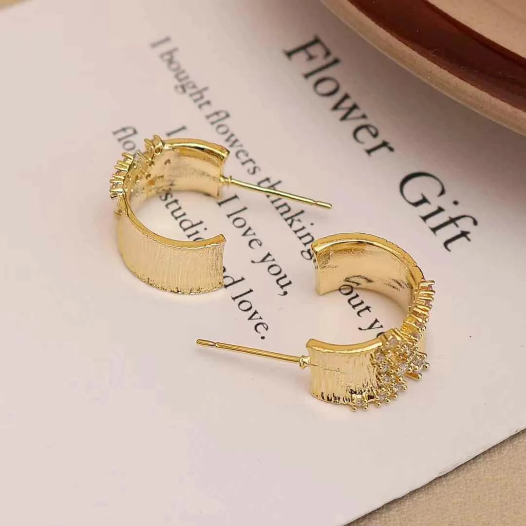 Fashion Simple Elegant Minimalistic Hoop Earrings for Girls Glamorous Luxury Jewelry for Women Ladies Accessories Wholesale