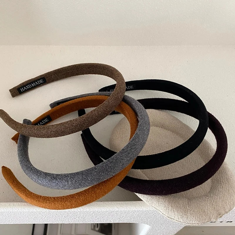 Fashion Simple Minimalistic Classic Head Band for Girls Elegant Vintage Hair Band for Women Ladies Hair Accessories in Stock