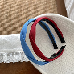 Simple Minimalistic Solid Color Head Band for Baby Girls Fashion Chic Hair Band for Kids Children Hair Accessories in Stock
