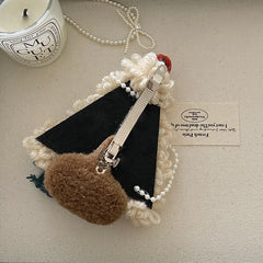 2025 Christmas Tree Imitation Pearl Hair Clips for Girls Elegant French Style Barrettes for Women Ladies Hair Accessories Chic