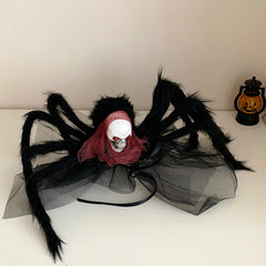 Women 2025 Halloween Festival Spider Human Skeleton Hair Clips Fashion Scary Customized in Stock Hairpins Accessory for Female