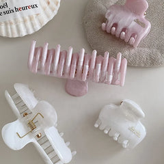 Fashion Chic Elegant Simple Solid Color Hair Claw Clips for Girls Sweet Trendy Claws for Women Ladies Hair Accessories in Stock