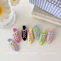 Sweet Cute Candy Color Hair Clips for Girls Bowknot Fashion Trendy Stylish Simple Haarspange for Women Ladies Hair Accessories